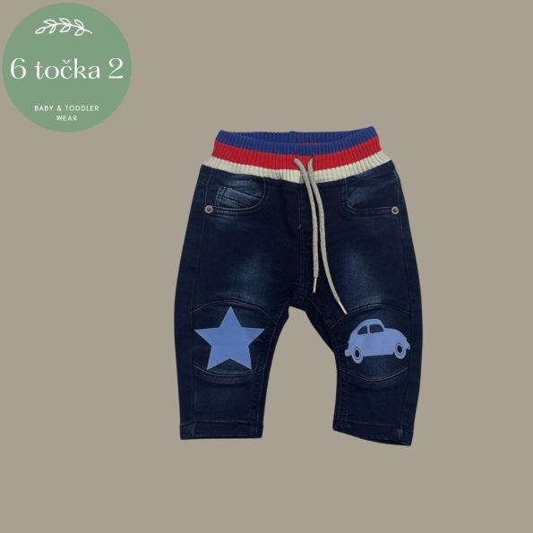 hlače-jeans-auto