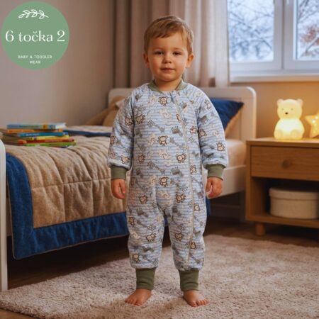 VREĆA S NOGAVICAMA 2.5 TOG UNISEX PLAVA SAFARI