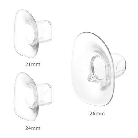 BabyOno set rezervnih dijelova za izdajalicu Megan KIT III - lijevci 21 mm + 24 mm i 26 mm