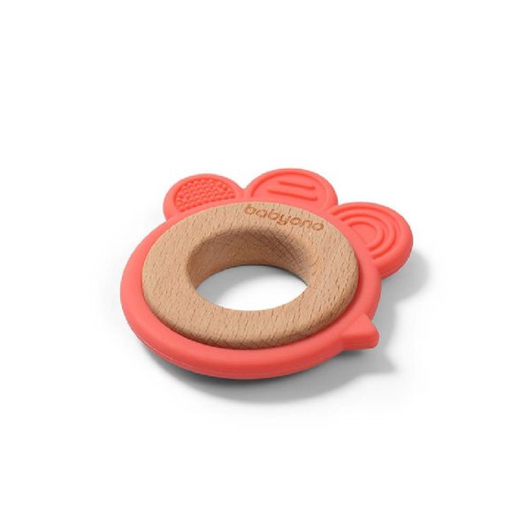01-babyono-silikonsko-drvena-grickalica-za-zube-koka-boja-breskve