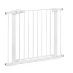 Babyono Zaštitna ograda 75-82 cm + dodaci 2x7 cm, bijela