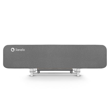 Lionelo zaštitna ograda za krevet Lora XL 150x45 cm, Grey Stone