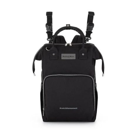PETITE&MARS Ruksak za pelene Jack, Black