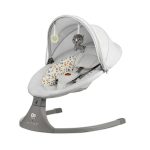 Kinderkraft Električna njihaljka LUMI 2, Light Grey