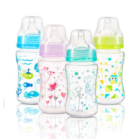 BabyOno Bočica antikolik 240 ml plava