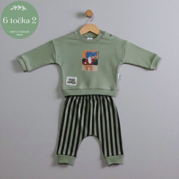 KOMPLET TRENIRKA ZELENA BABYMII 2