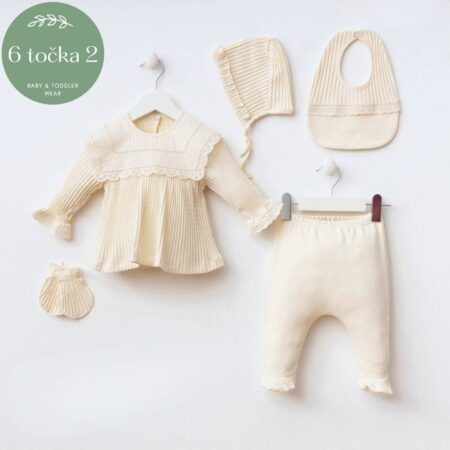 SET ZA IZLAZAK IZ BOLNICE 5U1 ČIPKA ZEYN