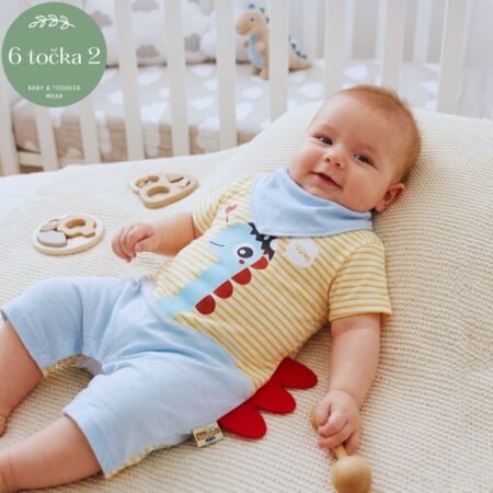 KOMBINEZON ZA DJEČAKE KRATKI RUKAV