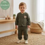 KOMPLET ZA DJEČAKE OD MUSLINA COSAY