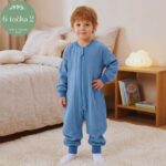 VREĆA ZA SPAVANJE S NOGAVICAMA MUSLIN SORT 2-7 GOD (1.0 TOG)